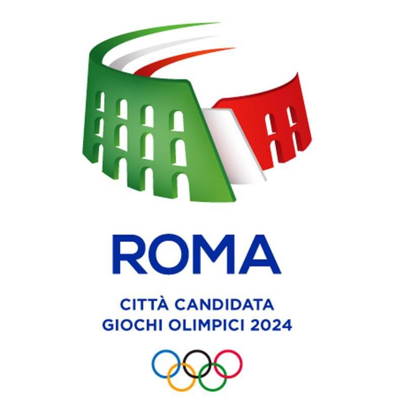 logo roma olimpiadi 2024 candidata