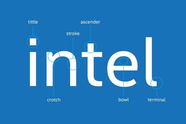 intel logo 2020 rebrand new