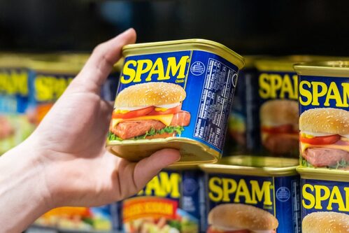 Spam, la carne in scatola e la posta indesiderata