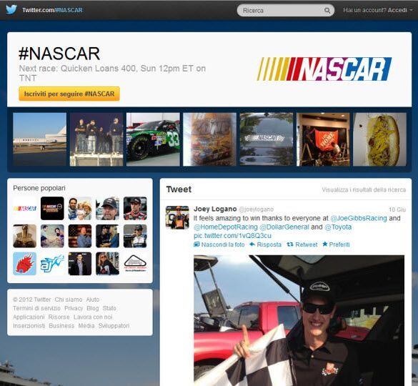 nascar_twitter_hashtag_pages